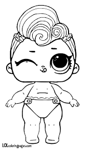 Lil Stardust Queen L O L Big Surprise Doll Coloring Page Coloring Pages Coloring Pages For Boys Cute Coloring Pages