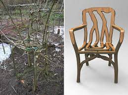 Parcourez notre sélection de chaise hamac : Gavin Munro L Homme Qui Fait Pousser Une Foret De Chaises Tree Chair Chair Living Design