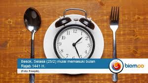 Lantas, kapan puasa rajab itu dikerjakan? 1 Rajab 1441 H Mulai Besok Ini Keutamaan Dan Niat Puasanya Biem Co