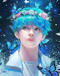 Maybe you would like to learn more about one of these? Cute And Innocent Butterfly Taehyung Fanart Bts Fanart Bts Drawings