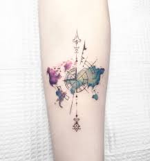 So, if you've decided to get inked, then here are tattoos for your inspiration. 1001 Ideas For A Beautiful And Meaningful Compass Tattoo
