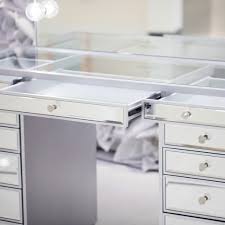 Slaystation Premium Mirrored Vanity Table Stolik Dlya Makiyazha I Stoliki