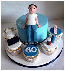 For the 60th anniversary, you can present your dad with an expensive curl gown with simple embroidery. My Dads 60th Birthday Cake Cake By June Milne Cakesdecor