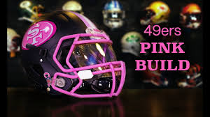 $2.25 (3 used & new offers) the ultimate nfl / nhl / nba / mlb sports logo coloring book: Helmet Build San Fran 49ers Pink Riddell Speed Youtube