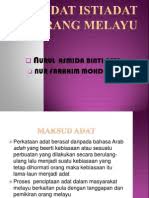 Trik cara membuat daftar blog 2. Adat Istiadat Orang Melayu
