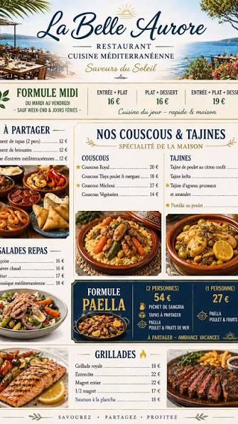 #cartesaisonni&egrave;re #&eacute;t&eacute; #beautemps | Restaurant La Belle Aurore | Facebook