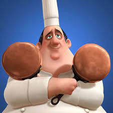 Ratatouille is an entree recipe in chef town that is cooked on the brick oven. Ratatouille Characters Disney Movies