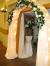 Church Purple Aisle Wedding Decorations