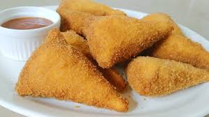Chicken Bread Cone Recipe | Tandoori Bread Cone Samosa | Ramadan Special Recipe - YouTube