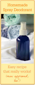 Homemade Spray Deodorant Recipe Recipe Deodorant Recipes Diy Natural Products Diy Essential Oils