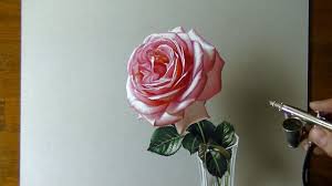 Draw a layer of petals around the seed pod to give it shape, then add stamens between the pod and petals. Drawing Rose Flower Flower Drawing Roses Drawing Rose Painting