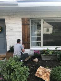 32 gorgeous houses with exterior window shutters. Hanging Wood Shutters On Brick Hometalk