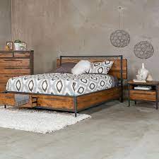 Vintage Industrial Bedroom Collection Industrial Vintage Bedroom Collection Industrialfurniture Bedsid Furniture Industrial Farmhouse Decor Bed Furniture