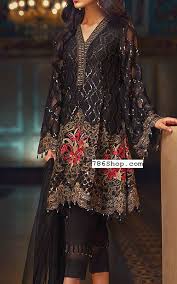 Black Chiffon Suit Buy Pakistani Indian Dresses 786shop Com Pakistani Fashion Party Wear Fashion Pakistani Dresses Online