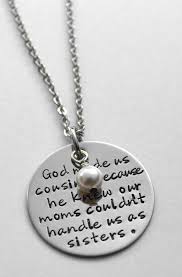 Birthday Gifts For Cousin Sister Cousin Necklace Or Keychain Choice Of Crystal Color Or Pearl Etsy Cousin Gifts Cousin Birthday Gifts Cousin Birthday