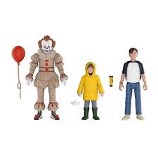 Figurine It Movie 2017 3 Pack Pennywise Bill Georgie 10cm
