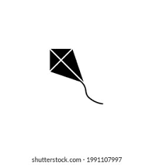 Kite Glyph Icon Images Stock Photos Vectors Shutterstock