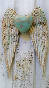 Angel Wings Wall Decor With Heart White And By Anitasperodesign 120 00 This Is My Heart And Soul Angel Wings Wall Decor Angel Wings Wall Wings