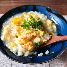 【冷凍ご飯が余ってる方へ】解凍不要！レンジでとろとろ！中華風卵雑炊＊お正月に疲れた胃にも