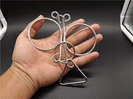 Brain teaser.hanayama cast devil solutionthe easy solution to the metal puzzle brain tease. Especially Big Brain Teaser Puzzles Intelligence Dragonfly Wire Rings Solution Toys Magic Trick Magic Tricks Aliexpress
