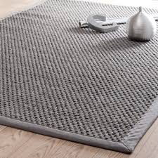 Alfombra Trenzada De Sisal Gris 200x300 Maisons Du Monde Teppich Grau Geflochtener Teppich Teppich