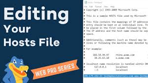 Hosts editor is an app aimed mainly at developers, and only works on rooted devices. How Do I Change My Hosts File Hostgator Support