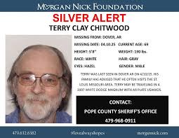 🚨🚨🚨SILVER ALERT🚨🚨🚨 Arkansas State Police has issued a SILVER ALERT  for Terry Clay Chitwood. Terry was last seen in Dover, AR