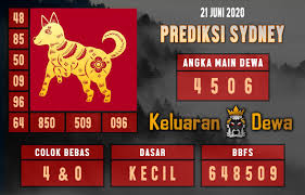 Prediksi Keluaran Sydney Minggu 21 Juni 2020 Terjitu Sydney Permainan Angka 22 Desember