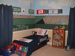 A Disney Mom S Thoughts Hidden Mickey S In Fenway Park Red Sox Room Baseball Themed Bedroom Toddler Room