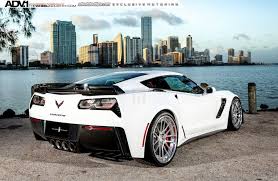 Gallery Corvette Z06 C7 Slammed On Adv1 Wheels White Corvette Corvette Chevrolet Corvette
