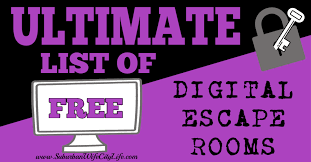 Can you able to escape from the kids room successfully? Ultimate List Of Free Virtual Escape Rooms Suburban Wife City Life