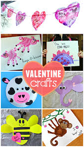 Valentine's day is coming up. List Of Easy Valentine S Day Crafts For Kids Crafty Morning