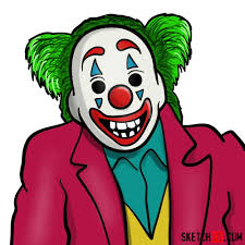 A csatorna azért jött létre, hogy bárkinek lehetősége legyen hozzájutni érdekesebbnél érdekesebb filmekhez. How To Draw Joker Clown Mask From Joker 2019 Film Sketchok Easy Drawing Guides