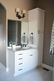 Oozing style and pure practicality, double vanity units (double sink vanities) are elegant pieces that provide a wealth of ample storage while offering that. Bathroom Vanity And Linen Cabinet Combo You Ll Love In 2021 Visualhunt