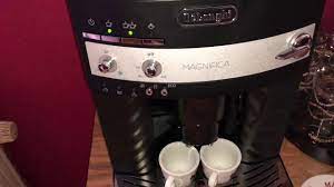 For the very best coffee flavour, bean to cup coffee machines grind fresh beans and. How To Make Two Cups Of Espresso Out Of Coffee Beans With Delonghi Coffee Machine Esam Magnifica Diy Youtube