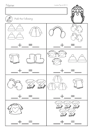 Winter Math Worksheets Activities No Prep For Kindergarten Addition With Pictures Winter Math Worksheets Kindergarten Addition Worksheets Math Worksheets