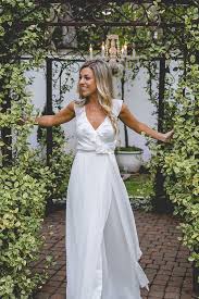 We've got breezy frocks in pastel and earthy hues perfect for beach weddings. 9 Best Wrap Wedding Dress Ideas Wrap Wedding Dress Dresses White Dress