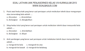 Jun 08, 2020 · download soal ukk pj0k kelas 2 semester 2. Soal Pat Penjasorkes Kelas 8 Smp Mts Semester 2 Kurikulum 2013 Th 2021 Soalbagus Com