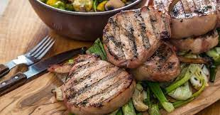 Smoked Brined Bone-in Pork Chops Recipe Traeger Grills Recipe Pork Rib Recipes Pork Recipes Pork