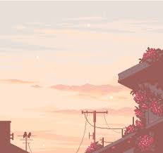 Down The Color Wheel With Merrigo Pixel Art Landscape Pixel Art Cute Art