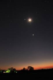 The Moon Venus And Jupiter From Arkansas Scenery Star Sky Nature Photography