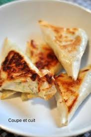 Feuilles De Brick Au Thon Et A La Ricotta Coupe Et Cuit Recettes De Cuisine Recette Recette Brick