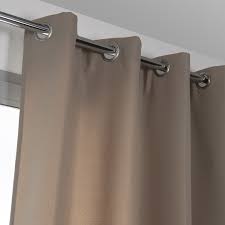 Rideau Obscurcissant Thermique Stop Froid Plus Taupe L 140 X H 250 Cm Rideaux Rideau Thermique Et Economies D Energie