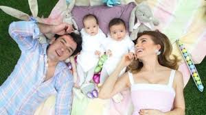 He was previously married to fátima boggio. Adorable Such Are The Twins Of Jorge Salinas And Elizabeth Alvarez