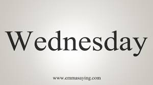 Record the pronunciation of this word in your own voice and play it to listen to how you have pronounced it. How To Say Wednesday Youtube