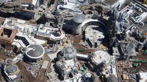 The first detailed model of these projects is being displayed at the 2017 d23 expo this weekend, run by d23, the official disney fan club, in anaheim, calif. New Aerial Shots Show Disney World S Star Wars Galaxy S Edge Take Shape Orlando Sentinel