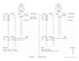 50 Unfolded Bottle Feeding Chart For Newborn