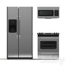 Refrigerators from frigidaire come in french door, side by side and refrigerator/freezer only models. 3d Models Kitchen Appliance Frigidaire Kitchen Appliances