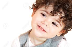 And it can be hard not to compare your child with other toddling tots — or have other parents compare their child to yours. Two Year Old Baby Girl With Curly Hair Portrait Stock Photo Picture And Royalty Free Image Image 17504989