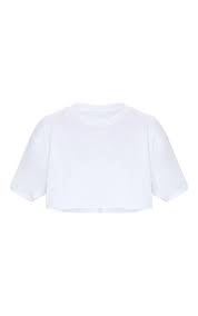 You'll find options made from supima cotton, cashmere, and jersey. White Oversized Crop T Shirt Tops Prettylittlething Uae